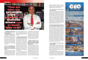estrategia clara de inversión minera como