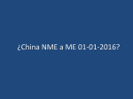 ¿China NME a ME 01-01-2016? - www.ccpci.economia.gob.mx.