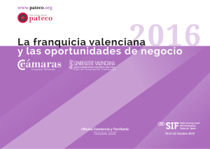 La franquicia valenciana y las oportunidades de negocio