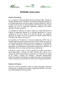 PROGRAMA “Campo Limpio”