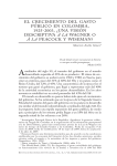 EL CRECiMiENtO - Revista de Economía Institucional