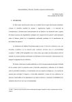 Sustentabilidad y Derecho. Posibles respuestas institucionales Ana