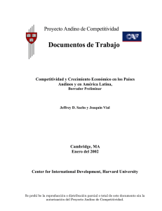 competitividad y crecimiento económico en américa latina