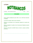 Notibancos No de 2010 - Banco Central de Cuba
