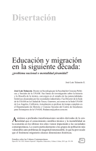 Disertación - Estudios sobre las Culturas Contemporáneas