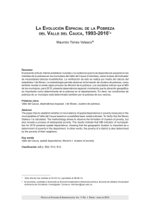 cauca, 1993-2010*ψ - Universidad Autónoma de Occidente