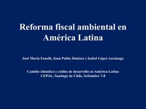 Reforma Fiscal Ambiental