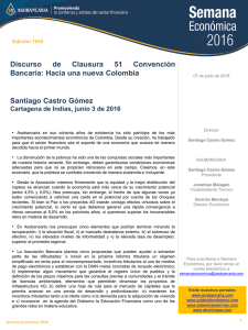 Discurso de Clausura 51 Convención Bancaria