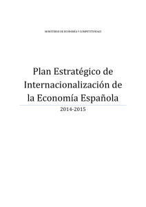 Plan Estratégico de Internacionalización de la Economía Española