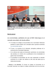 Nota de Prensa - Colegio de Economistas de Alicante
