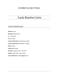 Lucía Ramírez Leira