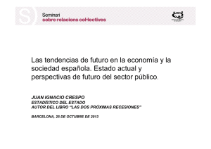 Las tendencias de futuro en la economía y la sociedad española