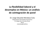 Numer ical labor flexibility and unemployment in Mexico: a panel