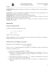 1 COMENTES: Responda si las siguientes aseveracion