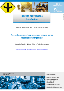 3306-Argentina entre los países con mayor carga fiscal sobre