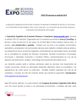 EXPO EFI anuncia su edición 2016 La Exposición Argentina de