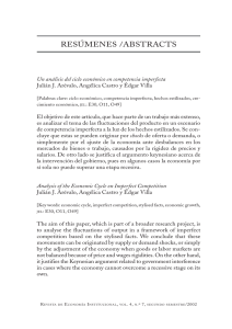 13. resumenes/abstracts - Revistas Universidad Externado de