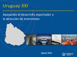 Presentación Instituto Uruguay XXI: Proexport