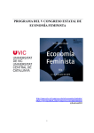 Programa DEFINITIVO Congreso Economía Feminista