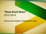 “Plano Brasil Maior” 2011/2014