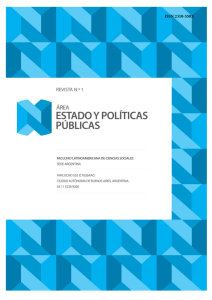 Descargar Revista - Área Estado y Políticas Públicas
