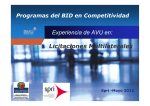 Bid Competitividad mayo 2012