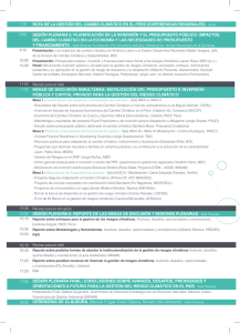 programa del d&iacute;a mi&eacute;rcoles