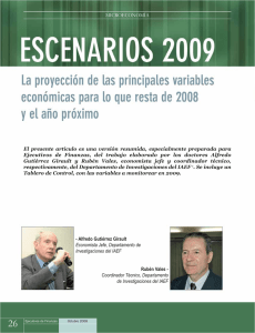 Escenarios 2009.