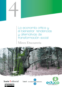 La economía crítica y el bienestar: tendencias y alternativas