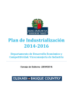 Plan de Industrialización 2014-2016