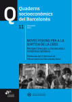 Quaderns socioeconòmics del Barcelonès - número 11