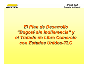 El Plan de Desarrollo “Bogotá sin Indiferencia” y el
