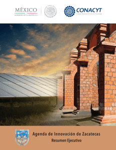 Agenda de Innovacion de Zacatecas