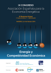 Programa del IX Congreso AEEE – Madrid, 2 y 3 de febrero de 2014