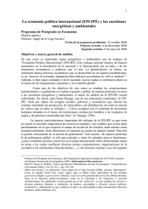 La economía política internacional (EPI-IPE) y las
