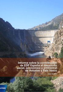 Informe sobre la contribución de EDP España al desarrollo social