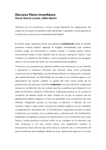 Discurso Pleno Investidura - Ayuntamiento de Morón de la Frontera