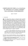 comentarios en torno a la capacidad de absorcion de capital