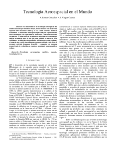 Tecnolog&iacute;a Aeroespacial en el Mundo