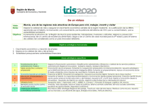 TEXTO TITULAR - Plan Iris 2020