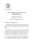 Informe - Programa Facultad Abierta