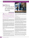 México, mercado de TI en expansión: Gartner