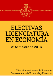 Economía Ecológica - Facultad de Ciencias Económicas