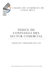 &Iacute;NDICE DE CONFIANZA DEL SECTOR COMERCIAL