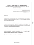 ante una disyuntiva: economía de la acumulación y el derroche o