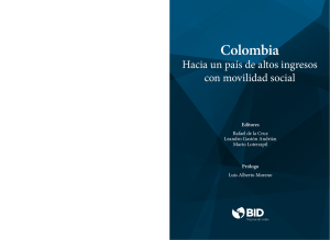 Colombia. Hacia un país de altos ingresos con