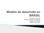 Modelo de desarrollo en BRASIL