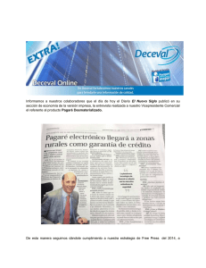 Informamos a nuestros colaboradores que el día de hoy el