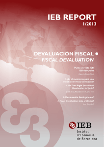 ieb report - Universitat de Barcelona