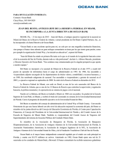 JUAN DEL BUSTO, ANTIGUO JEFE DE LA RESERVA